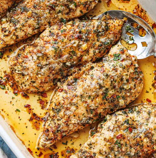 Lemon Parm Chicken with Broccolini (MON)