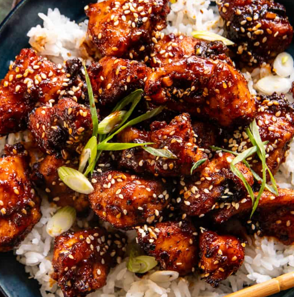 Honey Garlic Chicken and Broccoli  (MON)