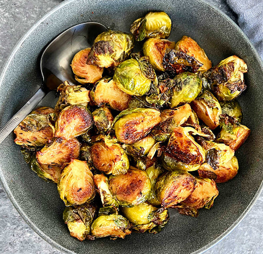 Honey Miso Glazed Brussels Sprouts (TG 24)