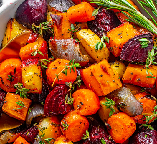 Herbed Roasted Root Veggies (TG 25)