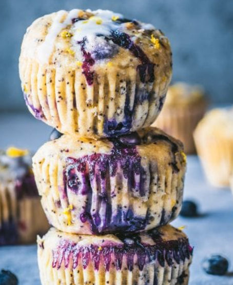Lemon Poppy Blueberry Muffin (MON)