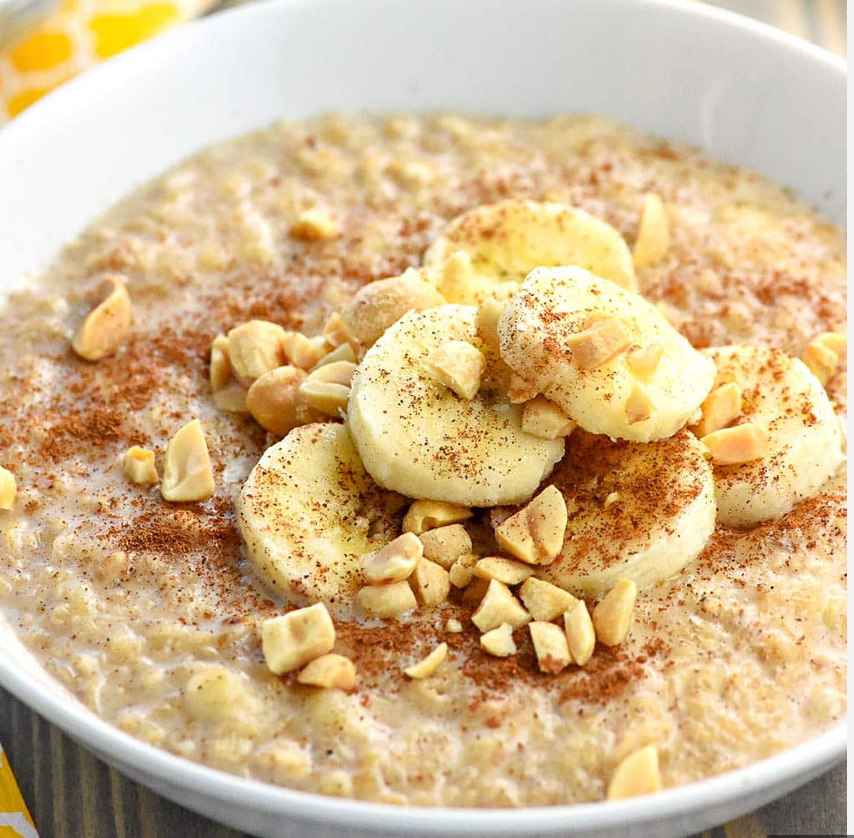 Banana Peanut Butter Protein Bowl (MON)