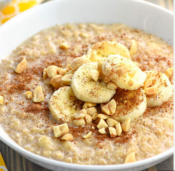 Banana Peanut Butter Protein Bowl (MON)