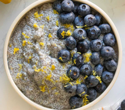 Blueberry Vanilla Chia Protein Bowl (WED)