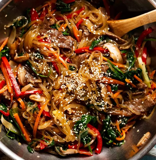 Summer Japchae with Beef (WED)