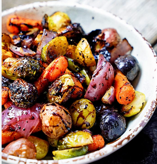 Honey Balsamic Roasted Vegetables (MON)