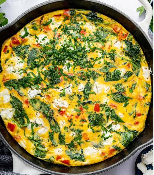 Kale & Roasted Red Pepper Frittata (MON)