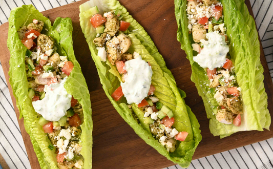 Gyro Chicken Lettuce Wrap (MON)