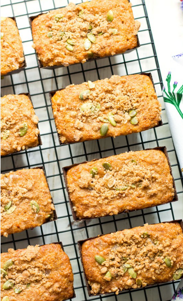 Carrot Cake Protein Mini Loaf (MON)