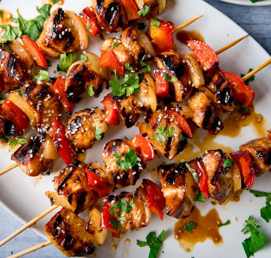 Honey Garlic Chicken Skewers (WED)