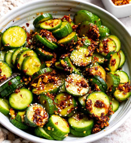 Chili Crisp Cucumber Salad (MON)