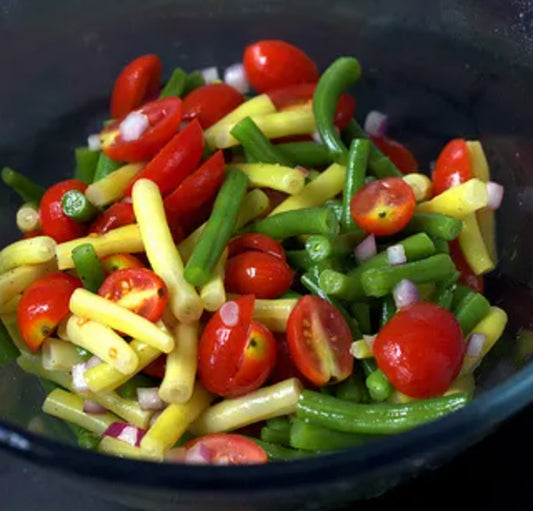Crunchy Green Bean Tomato Salad (WED)