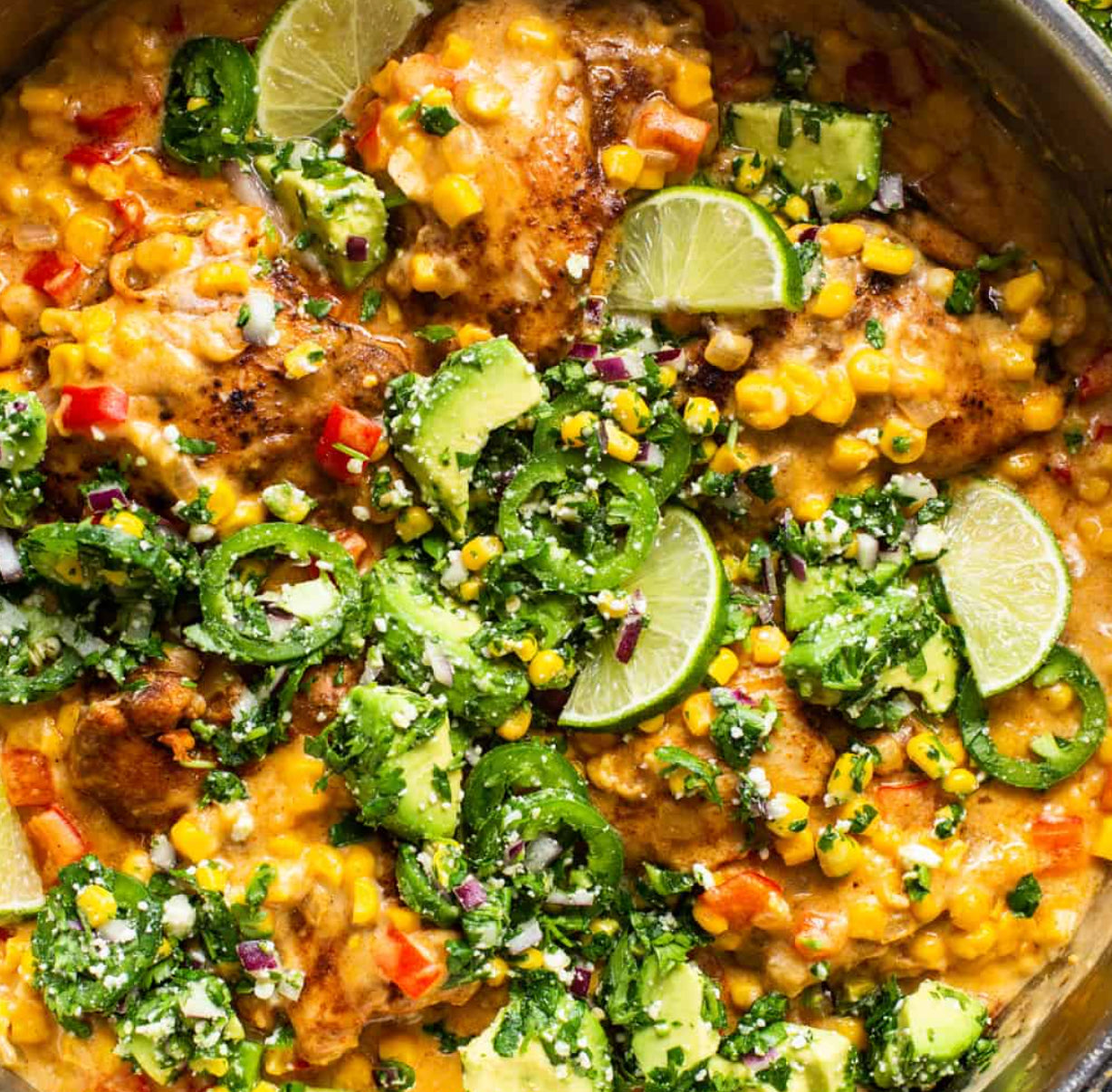 Street Corn Chicken Chili (WED)