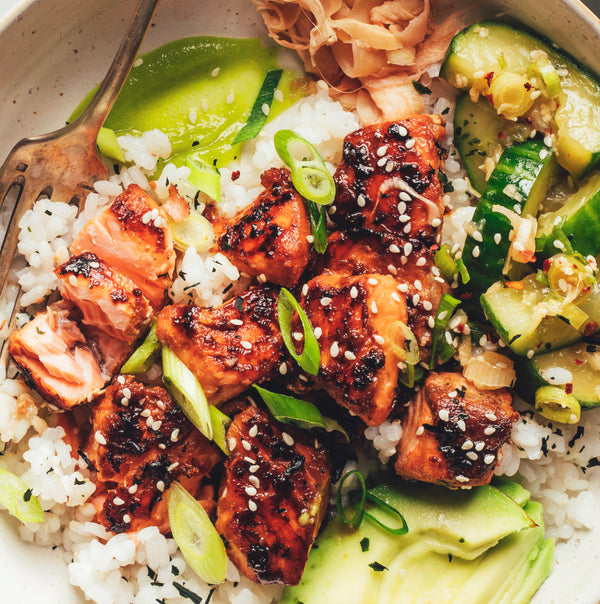 Salmon Sushi Roll Bowl (WED)