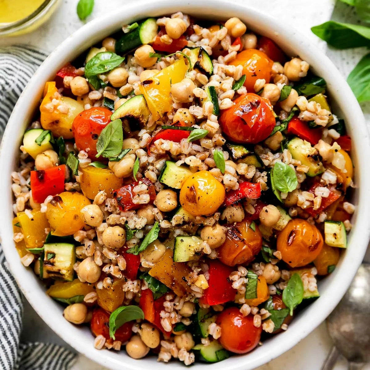 End of Summer Farro Salad (WED)