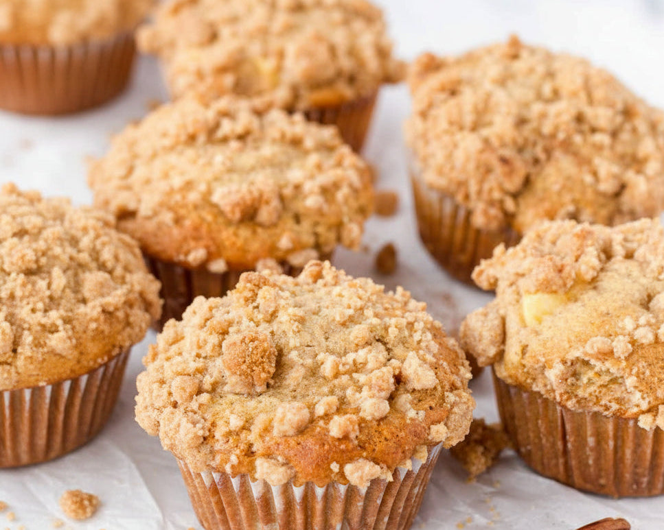 Apple Cinnamon Swirl Muffins (MON)