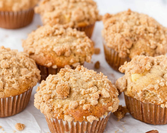 Apple Cinnamon Swirl Muffins (MON)