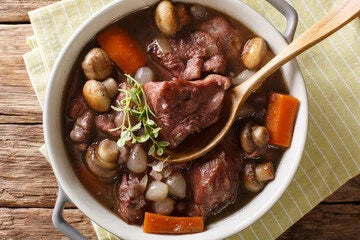 Coq Au Vin &amp; Farro Salad