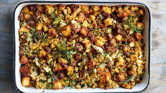 Cornbread and Sausage Stuffing
