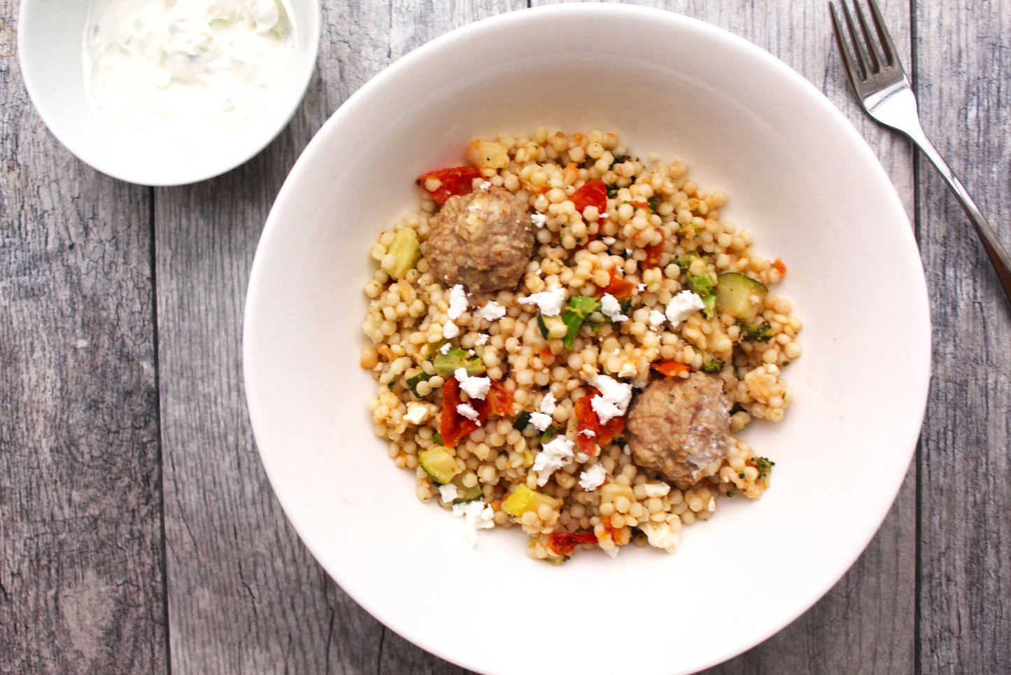 Roasted Garlic Tomato Couscous