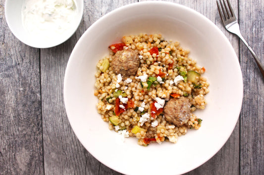 Roasted Garlic Tomato Couscous
