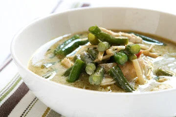 Better Than Takeout Thai Green Curry with Shrimp +  Green Ginger Rice (Shrimp)