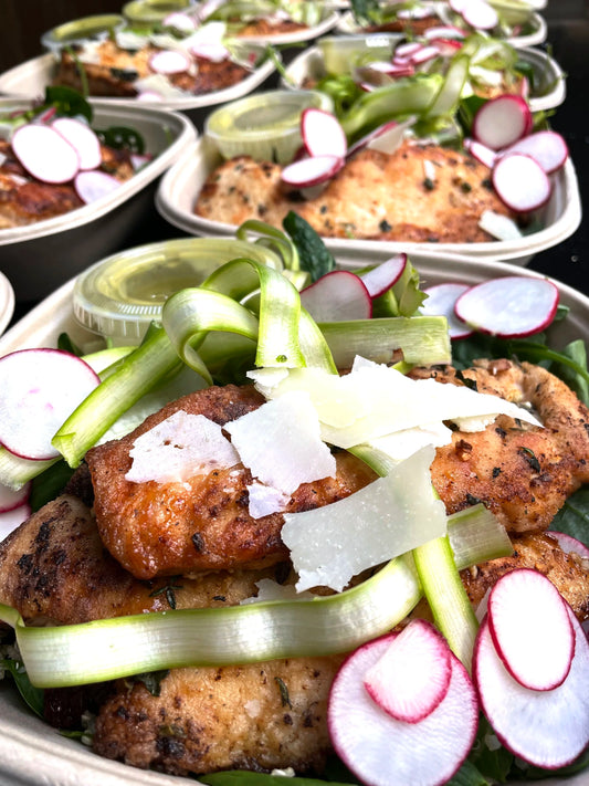 Chicken Marbella and Carpaccio Salad (WED)
