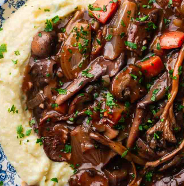 French Bistro Mushroom Bourguignon (MON)