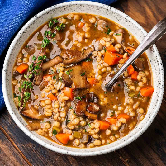 Mushroom & Barley Soup (MON)
