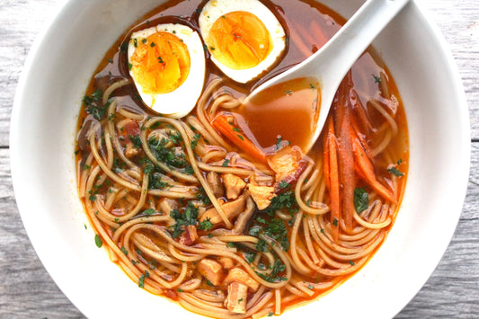 Mushroom &amp; Sweet Potato Ramen