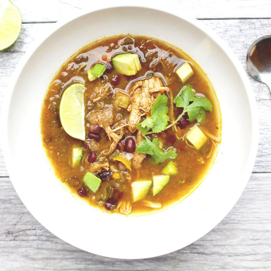 Green Chicken Chili Detox Soup (WED)