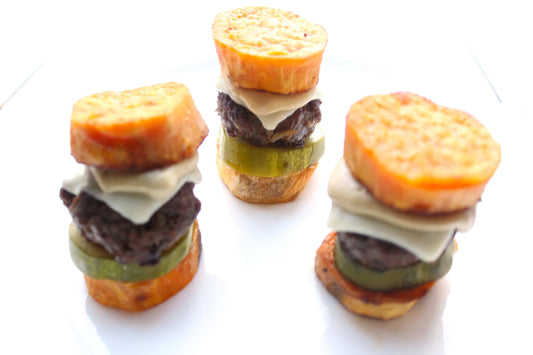 Jalapeño Turkey Sliders with Sweet Potato Bun