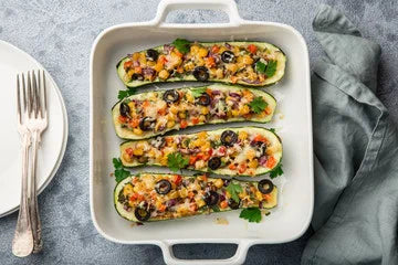 Zucchini Taco Boats (LARGE ENTREE)